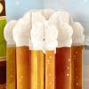 Hallmark Father’s Day Card with Removable Tin Sign (Beer)(Pop Up  Beer)