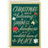 Hallmark Boxed Christmas Cards, Christmas Keeps Us Believing (16 Cards and Envelopes)(Believing in Goodness Holiday Cards)