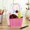 Hallmark 5″ Small Gift Bag with Tissue Paper (Cupcake) for Birthdays, Mother’s Day, Baby Showers, Bridal Showers, or Any Occasion(Pink Cupcake)