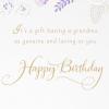 Hallmark Birthday Card for Grandma (Wonderful Gift)