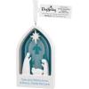 Hallmark Dayspring Cross with Poinsettias Religious Christmas Ornament(Nativity)