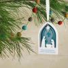 Hallmark Dayspring Cross with Poinsettias Religious Christmas Ornament(Nativity)