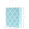 Hallmark Pastel Gift Bags in Assorted Sizes (Pack of 12-5 Medium 8″, 4 Large 11″, 3 Extra Large 14″) for Baby Showers, Bridal Showers, Birthdays, Easter(Pack of 15)