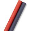 Hallmark Red and Navy Blue Kraft Wrapping Paper Rolls (2 Rolls: 160 Sq. Ft. Total) for Birthdays, Anniversary, Christmas, Valentine’s Day, Any Occasion(Red and Navy)