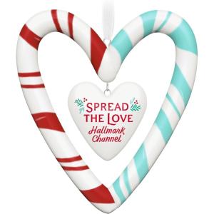 Hallmark Keepsake Christmas Ornament 2024, Christmas Cardinals, Porcelain, Gifts for Nature Lovers(Spread the Love)