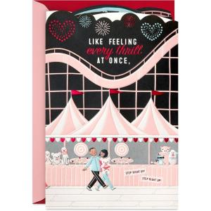 Hallmark Pop Up Card for Husband, Wife, Boyfriend, Girlfriend (Carnival) for Anniversary, Love, Valentine’s Day(Carnival)