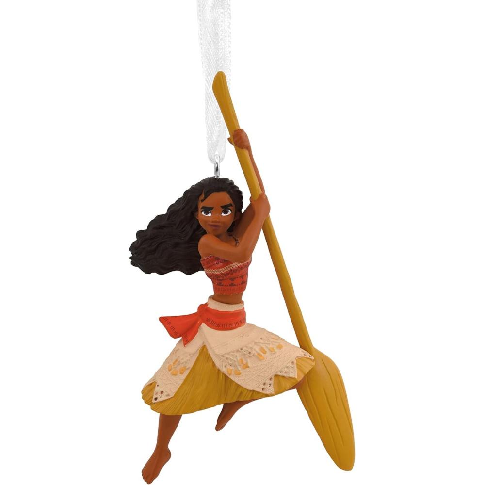 imageHallmark Disney Tinker Bell on Mushroom Christmas OrnamentMoana