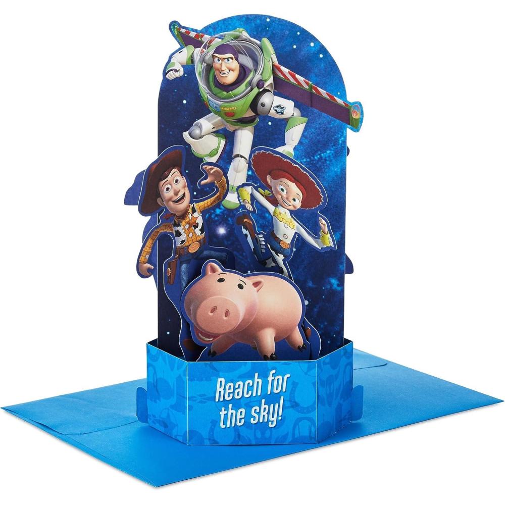 imageHallmark Paper Wonder Disney and Pixar Toy Story Pop Up Card for Birthdays First Day of School Congratulations