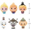 Hallmark Disney Frozen Mini Christmas Ornaments, Shatterproof, Set of 6, Gifts for Disney Fans