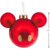 Hallmark Disney Mickey Mouse Ears Icon Christmas Ornament, Glass, Gifts for Disney Fans
