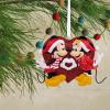 Hallmark Disney Mickey and Minnie on Swing Christmas Ornament(Mickey & Minnie Love)
