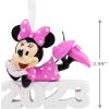 Hallmark Disney Minnie Mouse on Snow Tube Christmas Ornament(Minnie 2023)