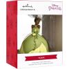 Hallmark Disney Princess Ne’Qwa Art Cinderella Christmas Ornament, Hand-Painted Glass(Tiana With Frog Prince Naveen)