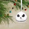 Hallmark Disney Tim Burton’s The Nightmare Before Christmas Jack Skellington Christmas Ornament, Metal(Jack Skellington Glass)