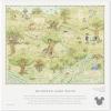 Hallmark Disney Winnie The Pooh 1000-Piece Puzzle (Hundred Acre Wood Map) Gift for Kids, Fans, Collectors, Christmas, Easter Baskets
