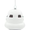 Hallmark Star Wars Stormtrooper Helmet Blown Glass Christmas Ornament