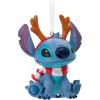 Hallmark Disney Lilo & Stitch Reindeer Stitch Christmas Ornament(Lilo & Stitch with Antlers)