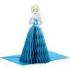 Hallmark Paper Wonder Disney Princess Pop Up Birthday Card (Honeycomb Cinderella) for Birthdays, Encouragement, All Occasions(Blue)