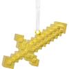 Hallmark Xbox White Video Game Controller Christmas Ornament(Minecraft Gold Sword)