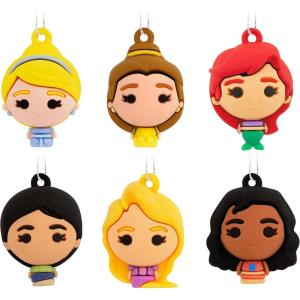 Hallmark Disney Princess Miniature Christmas Ornaments, Set of 6(Princesses Mini)
