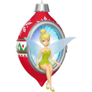 Hallmark Keepsake Christmas Ornament 2023, Disney Mickey Mouse Picture Perfect Photo Frame, Picture Gifts(Tinker Bell)