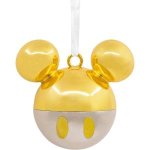 Hallmark Keepsake Disney Christmas Ornament (Mickey Mouse Icon 2024)(Mickey Gold)