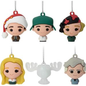 Hallmark National Lampoon’s Christmas Vacation Mini Christmas Ornaments, Shatterproof, Set of 6(Mini Set of 6)