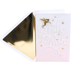Hallmark Signature Birthday Card (Disney Tinkerbell)(Tinkerbell)