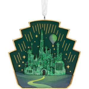 Hallmark Wicked Emerald City Christmas Ornament, Movie Gifts